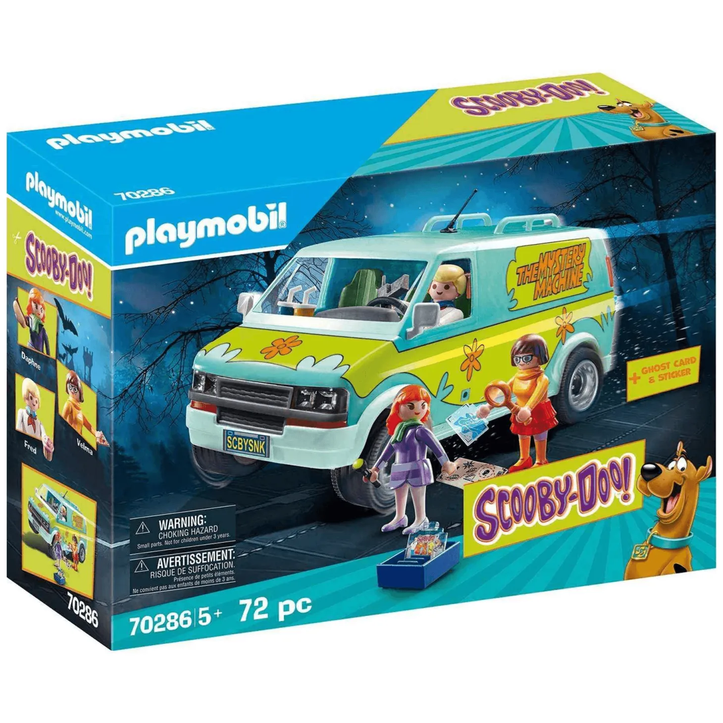 Playmobil Scooby-Doo! La Maquina Del Misterio 70286