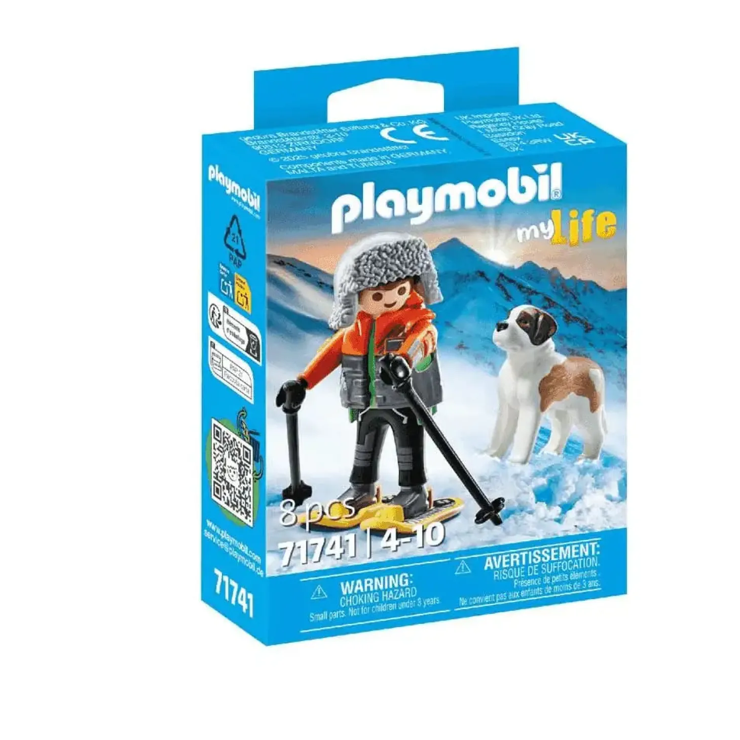 Playmobil Senderista con san Bernardo