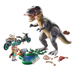 Playmobil T-rex y Rastreadora
