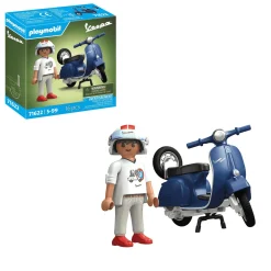 Playmobil Vespa 150 Sprint Veloce Azul 1969