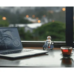 Playmobil Vespa 150 Sprint Veloce Azul 1969