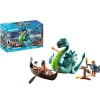 Playmobil Vikingos con monstruo marino
