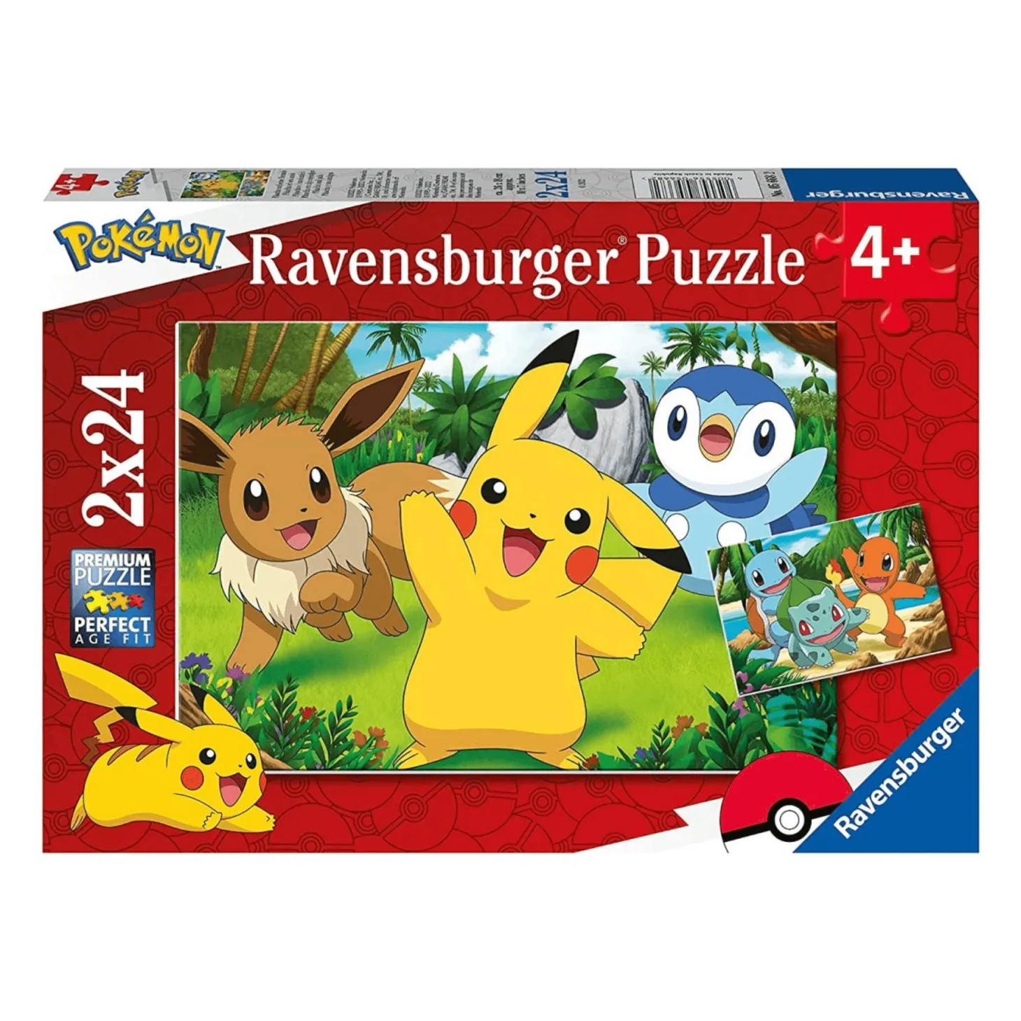 Pokemon Puzzle 2x24 Piezas