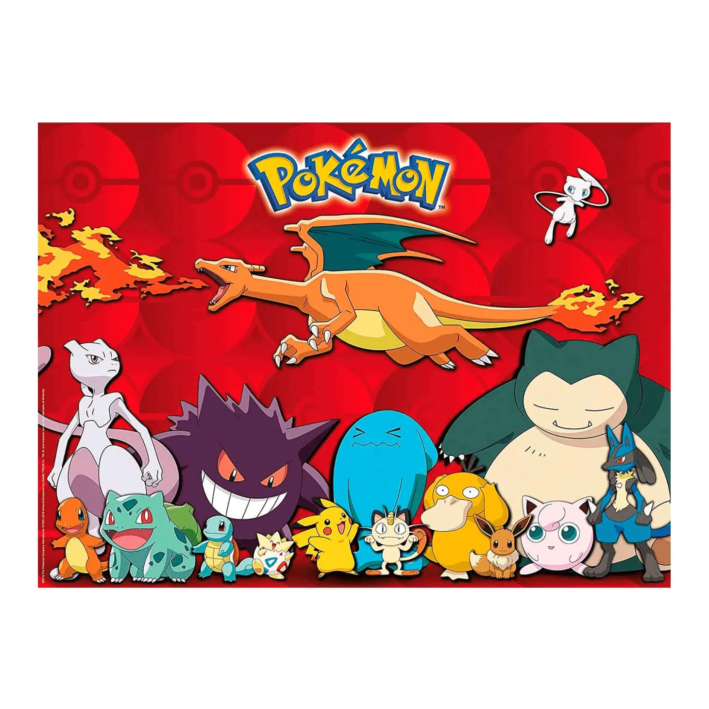 Pokemon Puzzle XXL 100 Piezas