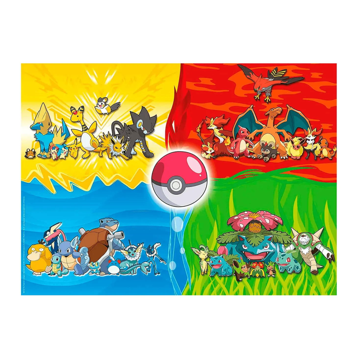 Pokemon Puzzle XXL 150 Piezas