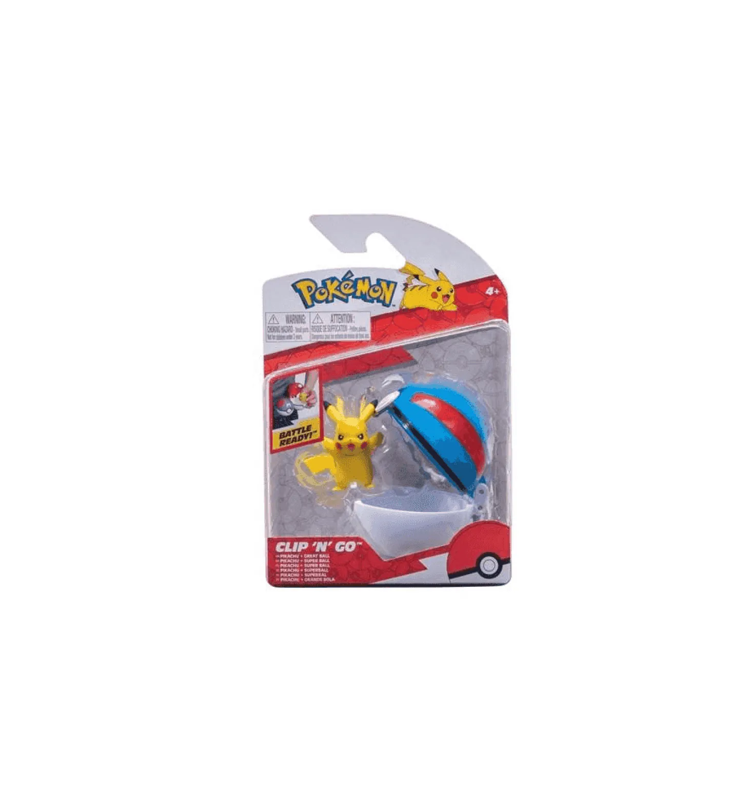 Pokémon Clip N´ Go Surtido – ¡Lleva a tus Pokémon favoritos contigo!