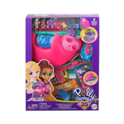 Polly Pocket Cofre Familia De Perezosos Mattel
