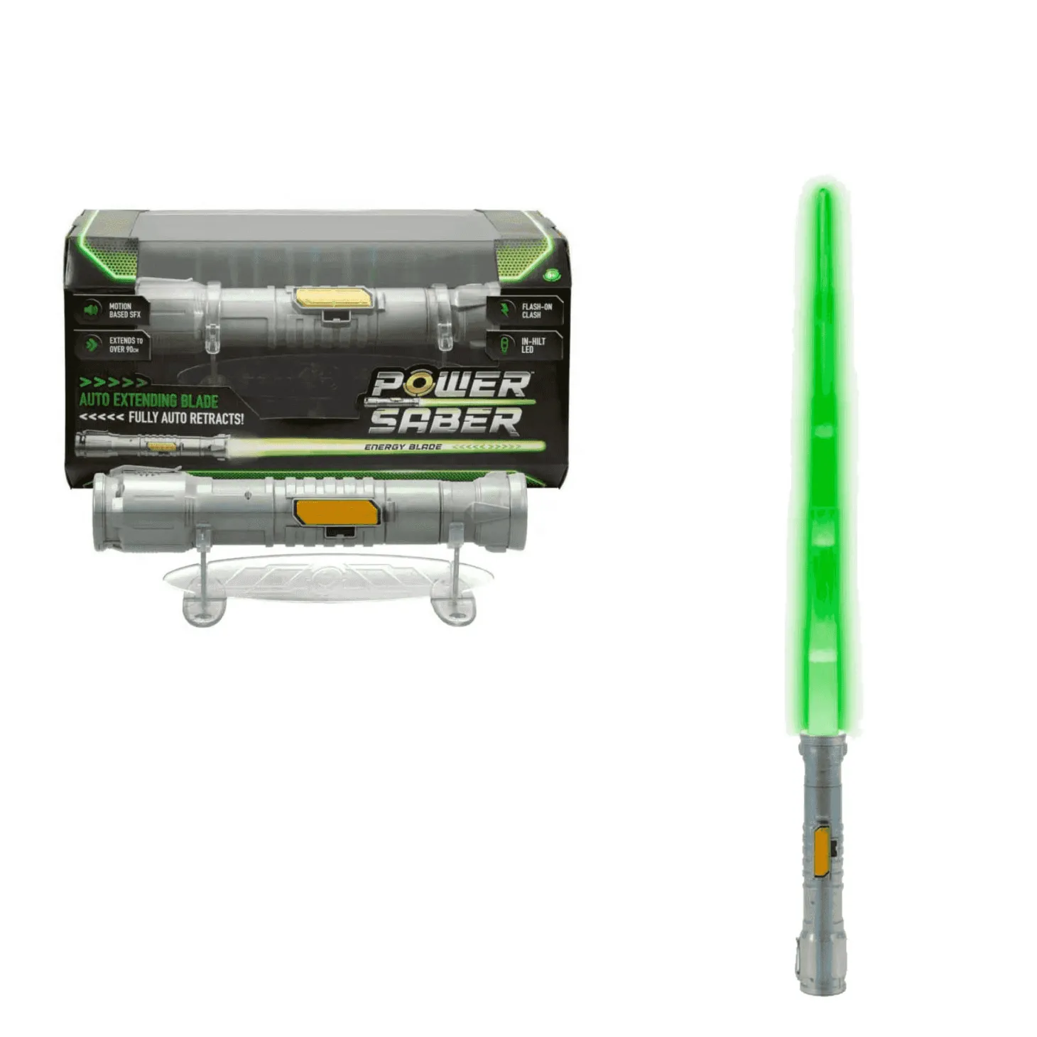 Power Saber Verde réplica sable de luz 90 cm