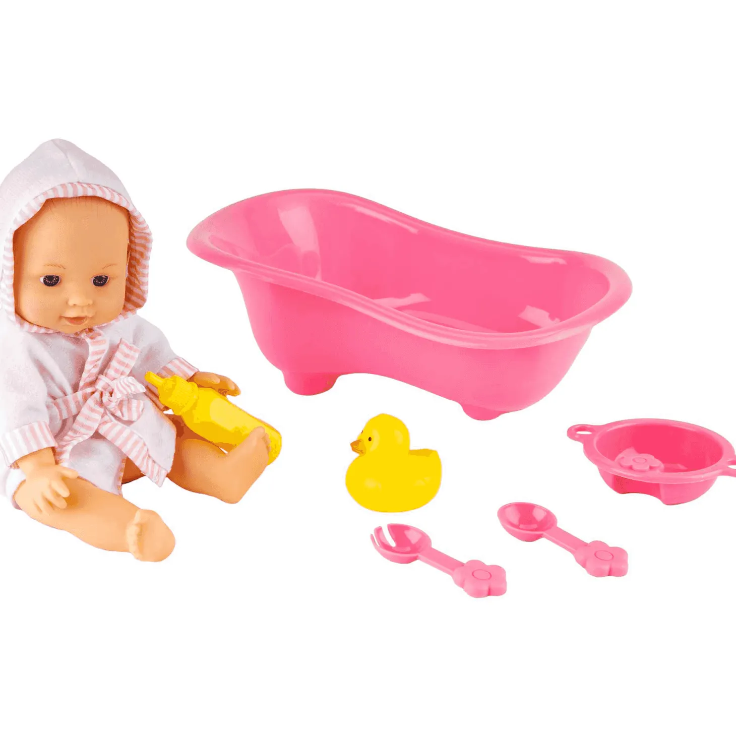PQBB Muñeco Bebé con bañera Complemento de Muñeca