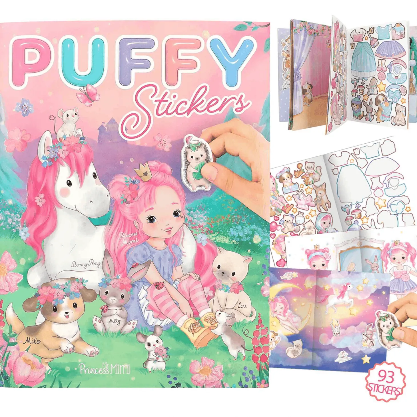 Princess Mimi Libro Con Pegatinas En Rel