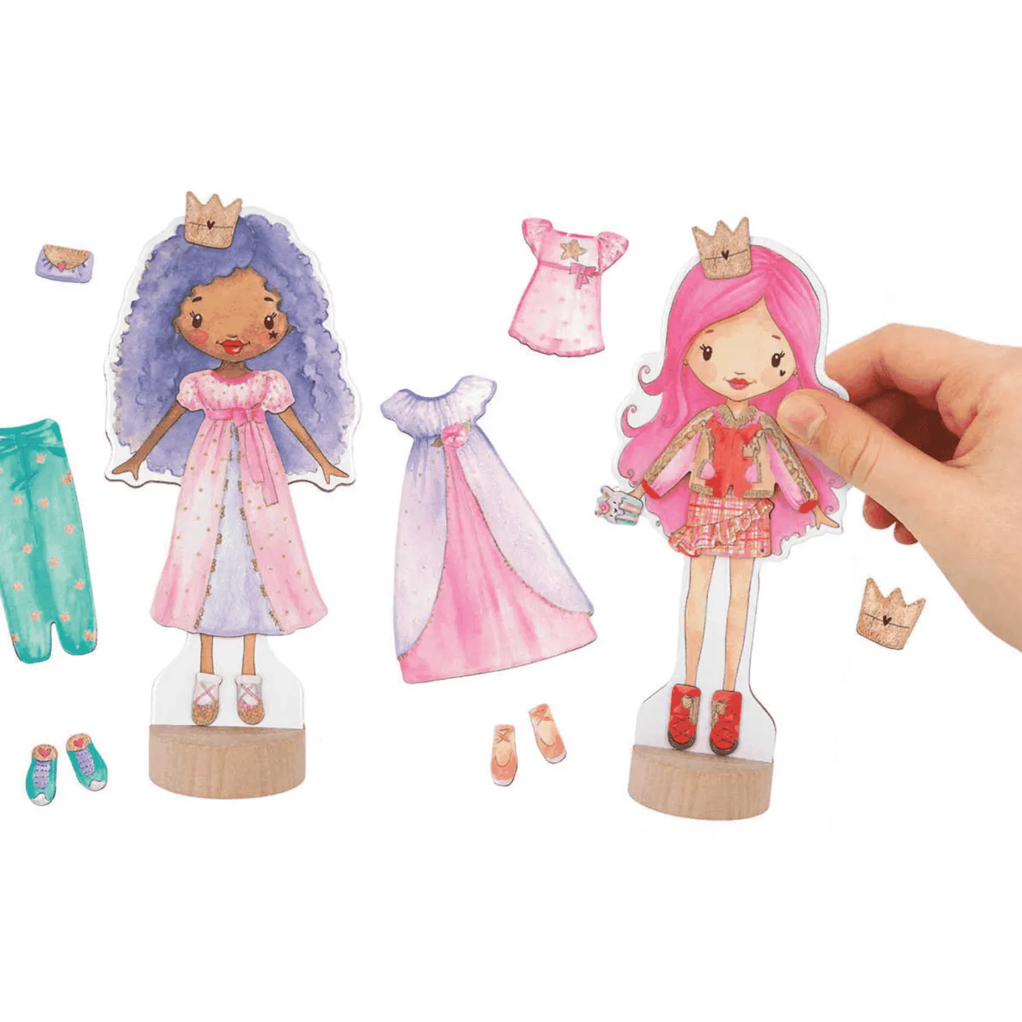 Princess Mimi Muñeca Magnética para Vestir