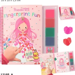 Princess Mimi Pinta Con Los Dedos