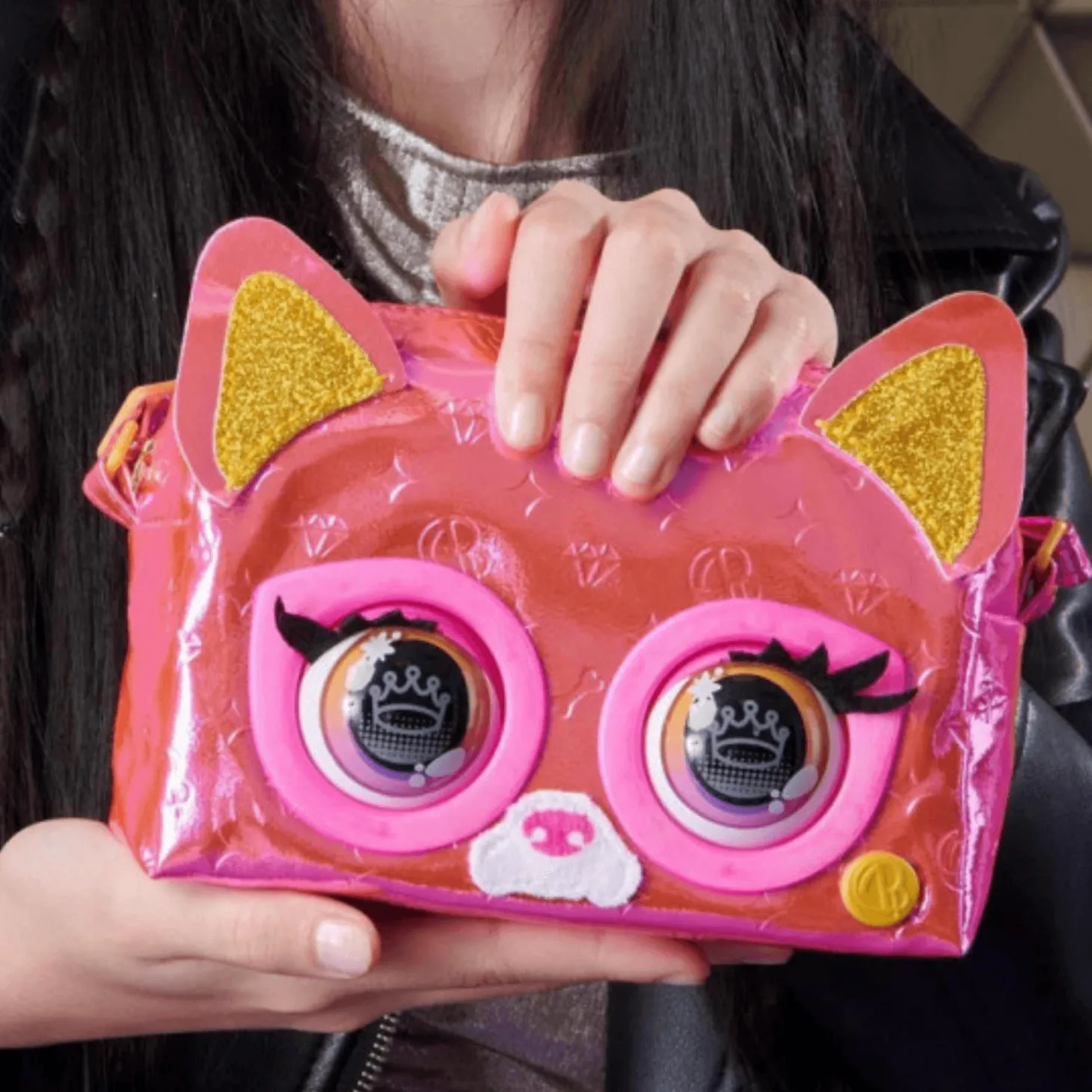 Purse Pets Bolso Metallic Magic Frenchie