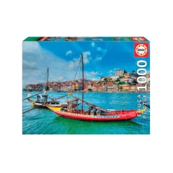 Puzzle 1000 Barcos Rabelos Porto