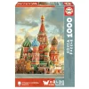 Puzzle 1000 Catedral De San Basilio, Moscu