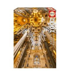 Puzzle 1000 Interior De La Sagrada Familia