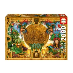 Puzzle 2000 Montaje Azteca Maya