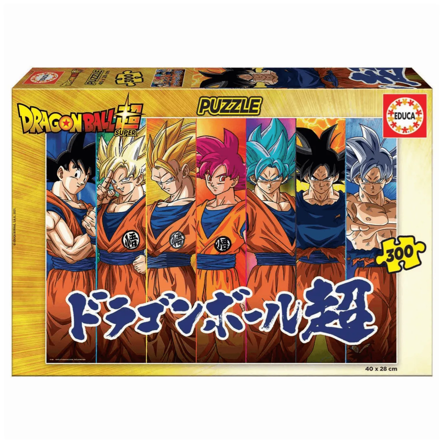 Puzzle 300 Puezas Dragon Ball Super Saiyan