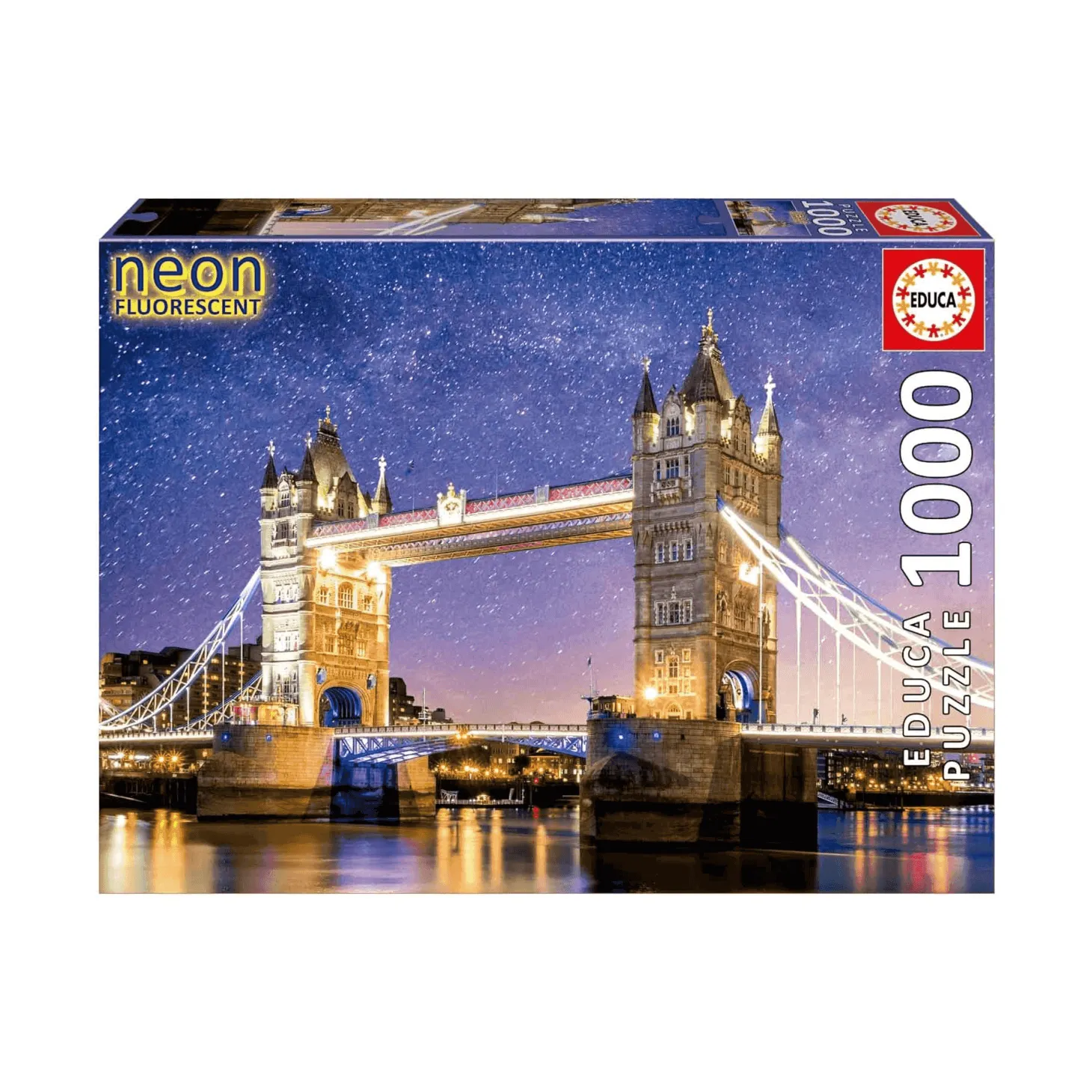 Puzzle 1000 Tower Bridge, Londres 'Neon'