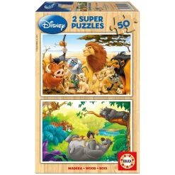 Puzzle Animal Friends Disney 2 x 50 Piezas