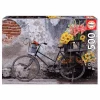 Puzzle Bicicleta Con Flores 500 Piezas