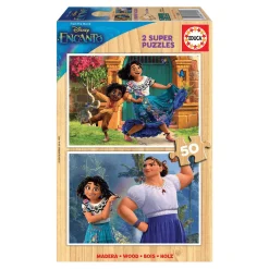 Puzzle de Madera Encanto Disney 2x50 Piezas