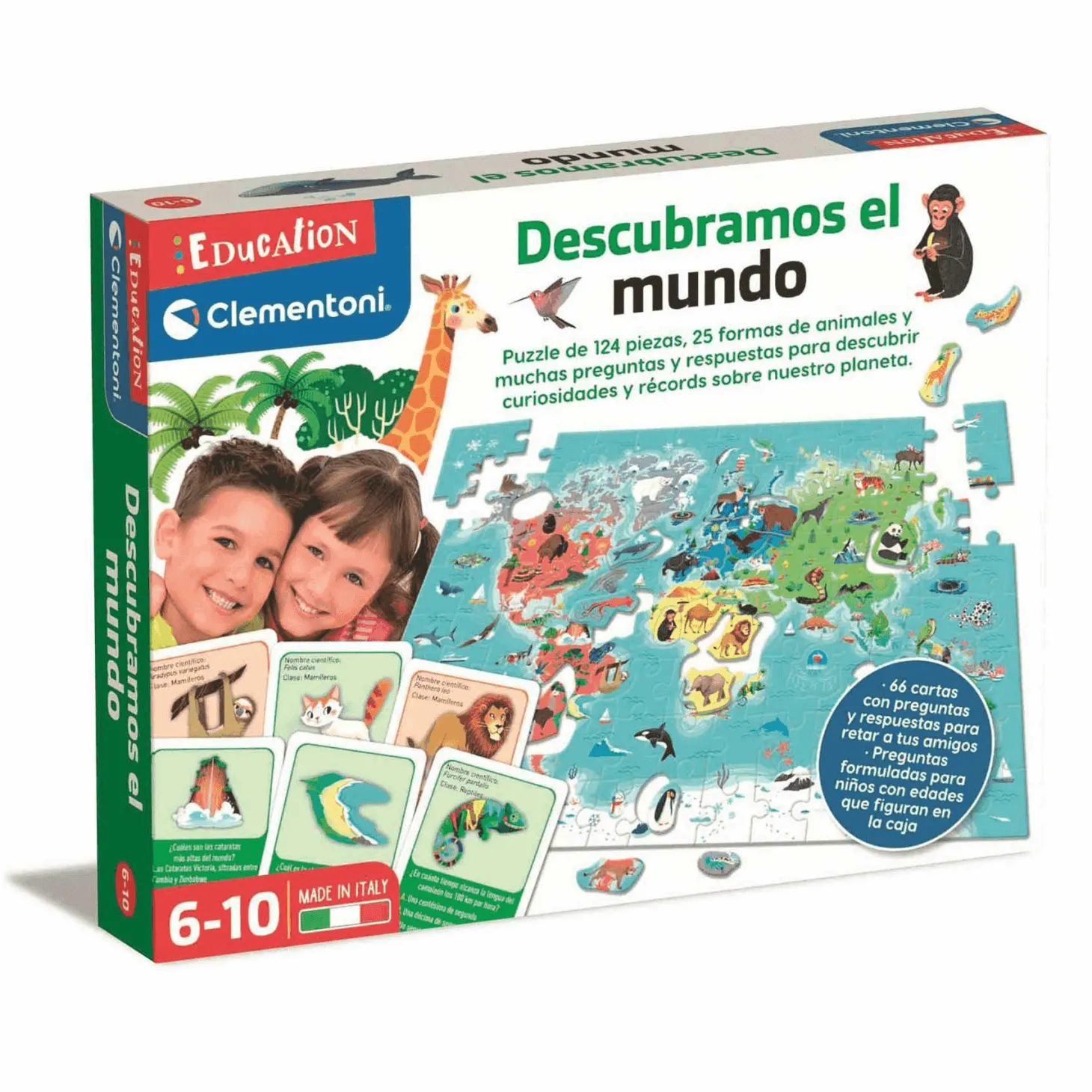 Puzzle Descubramos El Mundo 124 Piezas