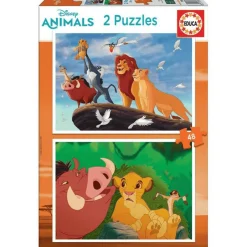 Puzzle Disney El Rey León 2x48 Piezas