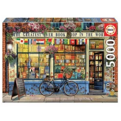 Puzzle La Mejor Librería Del Mundo 5000 Piezas