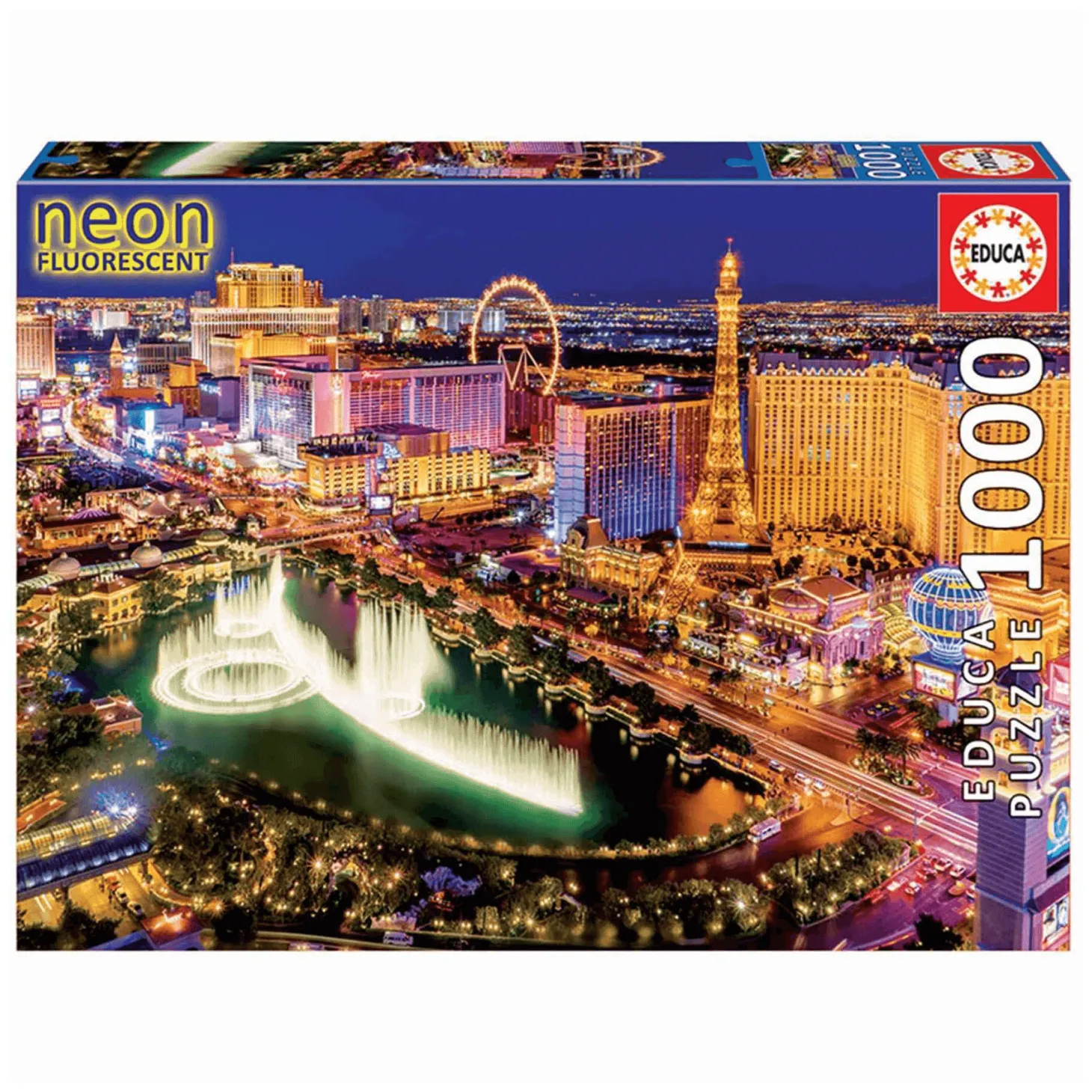 Puzzle Las Vegas Neon 1000 Piezas