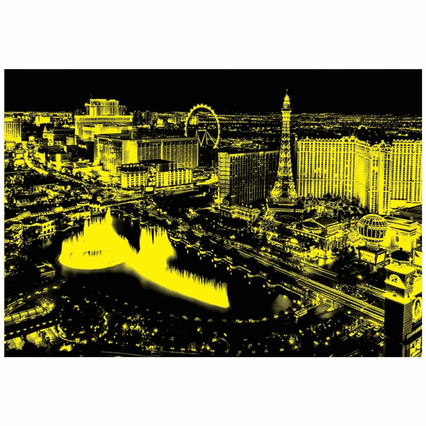 Puzzle Las Vegas Neon 1000 Piezas