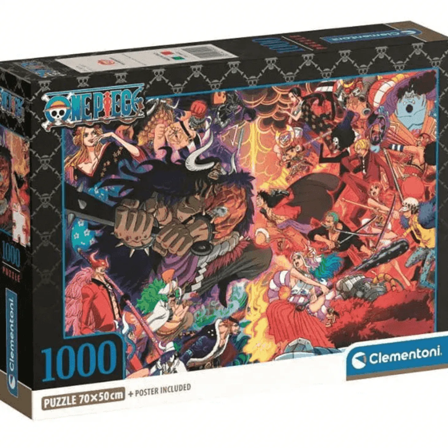 Puzzle One Piece Clementoni 1000 Piezas | Tripulación de Sombrero de Paja | Desde 10 Años