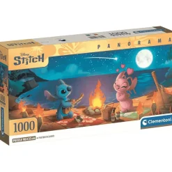 Puzzle Panorama Stitch 1000 Piezas Clementoni | Formato Horizontal Disney | Desde 10 Años