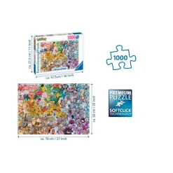 Puzzle, Pokémon, Colección Challenge, 1000 Piezas