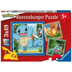 Puzzles Pokémon 3x49 Piezas