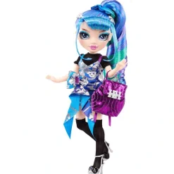 Rainbow High Junior High Edición Especial Muñeca de moda - Holly De´Vious (Azul)