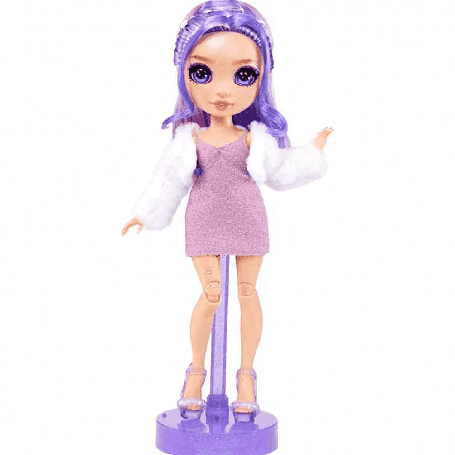 Rainbow High Muñeca de moda Fantastic Fashion Doll - Violet