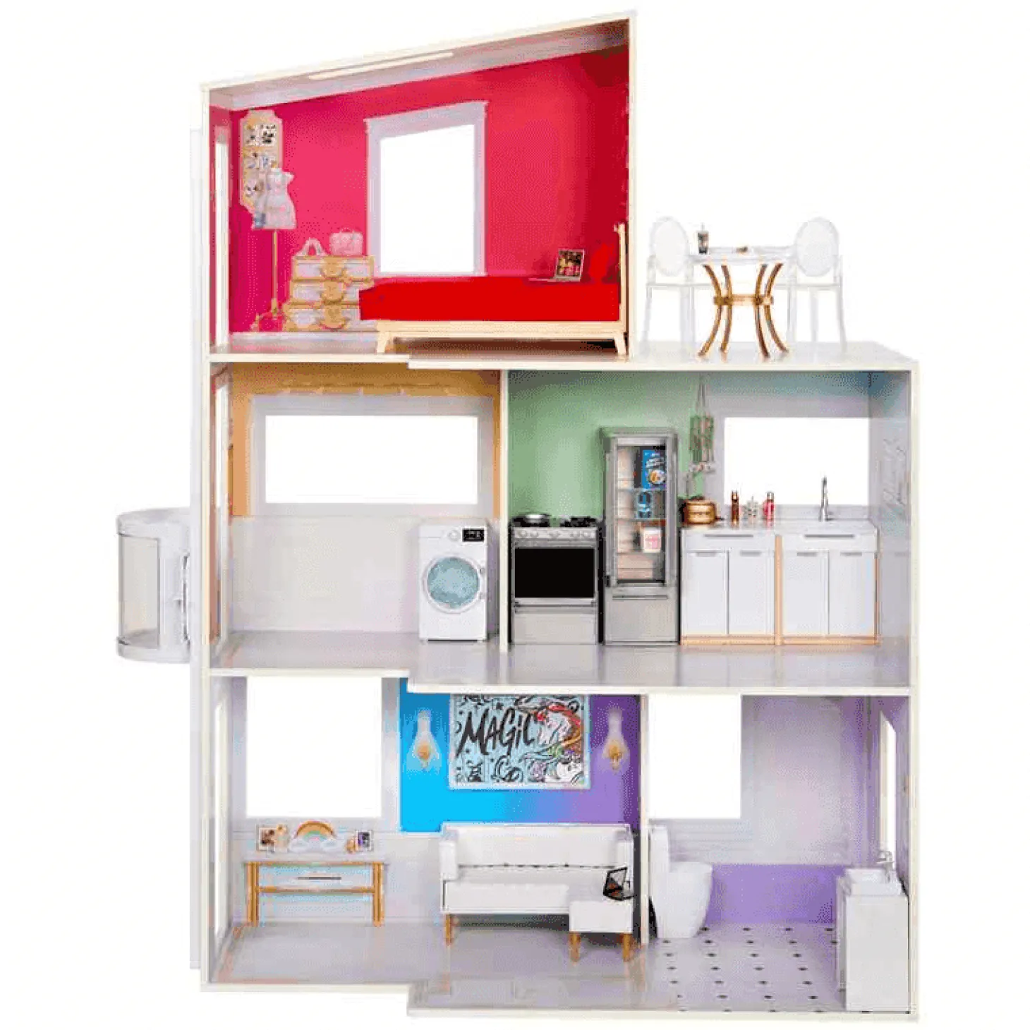 Rainbow High Town House - Casa de muñecas