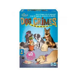 Ravensburger Dog Crimes, 40 Crimenes Para Resolver, Juego de Lógica para Niños Edad 8+ Años, ThinkFu