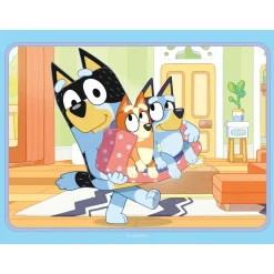Ravensburger Puzzle Bluey, Colección Puzzle 4 in a box, 10, 12, 14, 16 Piezas, Puzzle para Niños, Ed