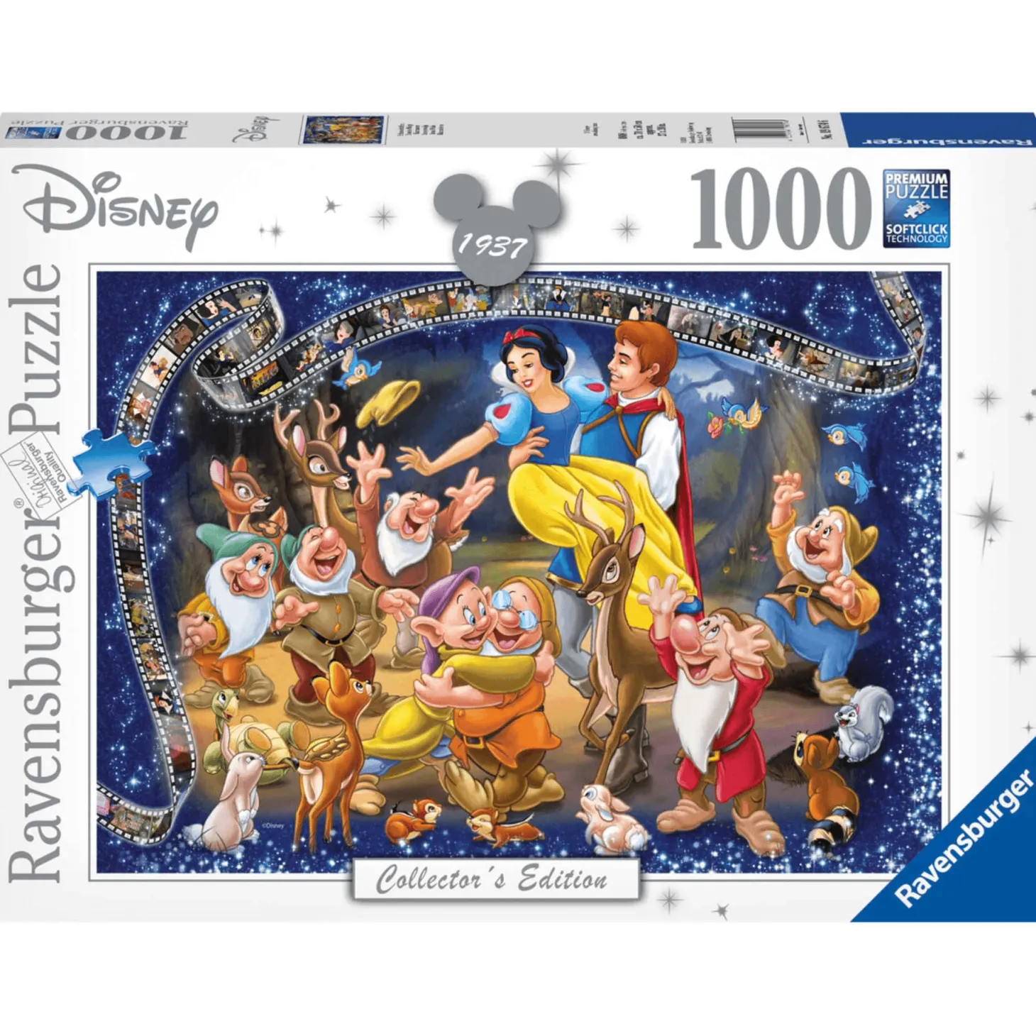 Ravensburger Puzzle Disney Classics Blancanieves, Colección Disney Collector´s Edition, 1000 Piezas,