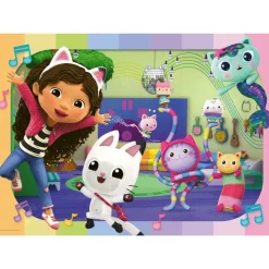 Ravensburger Puzzle Gabby´s Dollhouse, Colección 60 Giant Suelo, 60 Piezas, Puzzle para Niños, Edad