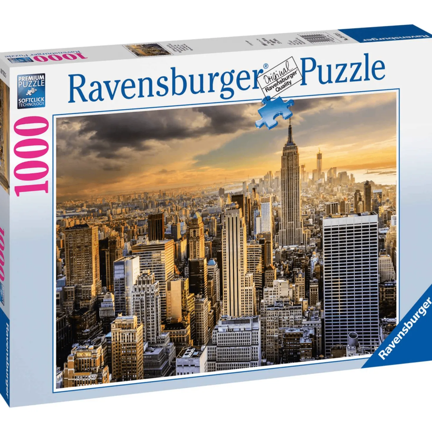 Ravensburger Puzzle Majestuosa New York, 1000 Piezas, Puzzle Adultos