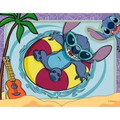 Ravensburger Puzzle Stitch, Colección Puzzle 4 in a box, 10, 12, 14, 16 Piezas, Puzzle para Niños, E