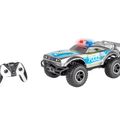 RC Coche Policía 1:10 – luces y todoterreno (modelos surtidos)