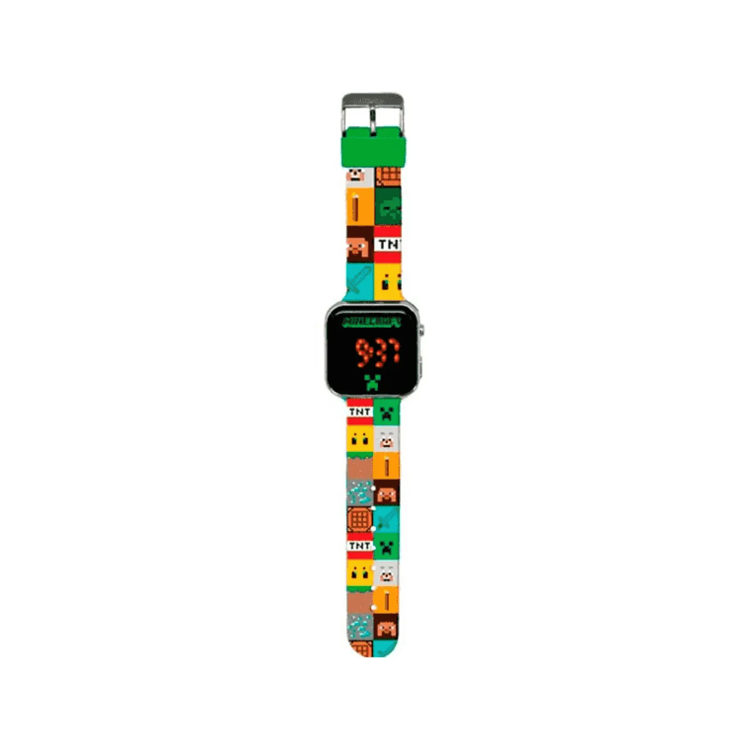 Reloj LED Minecraft