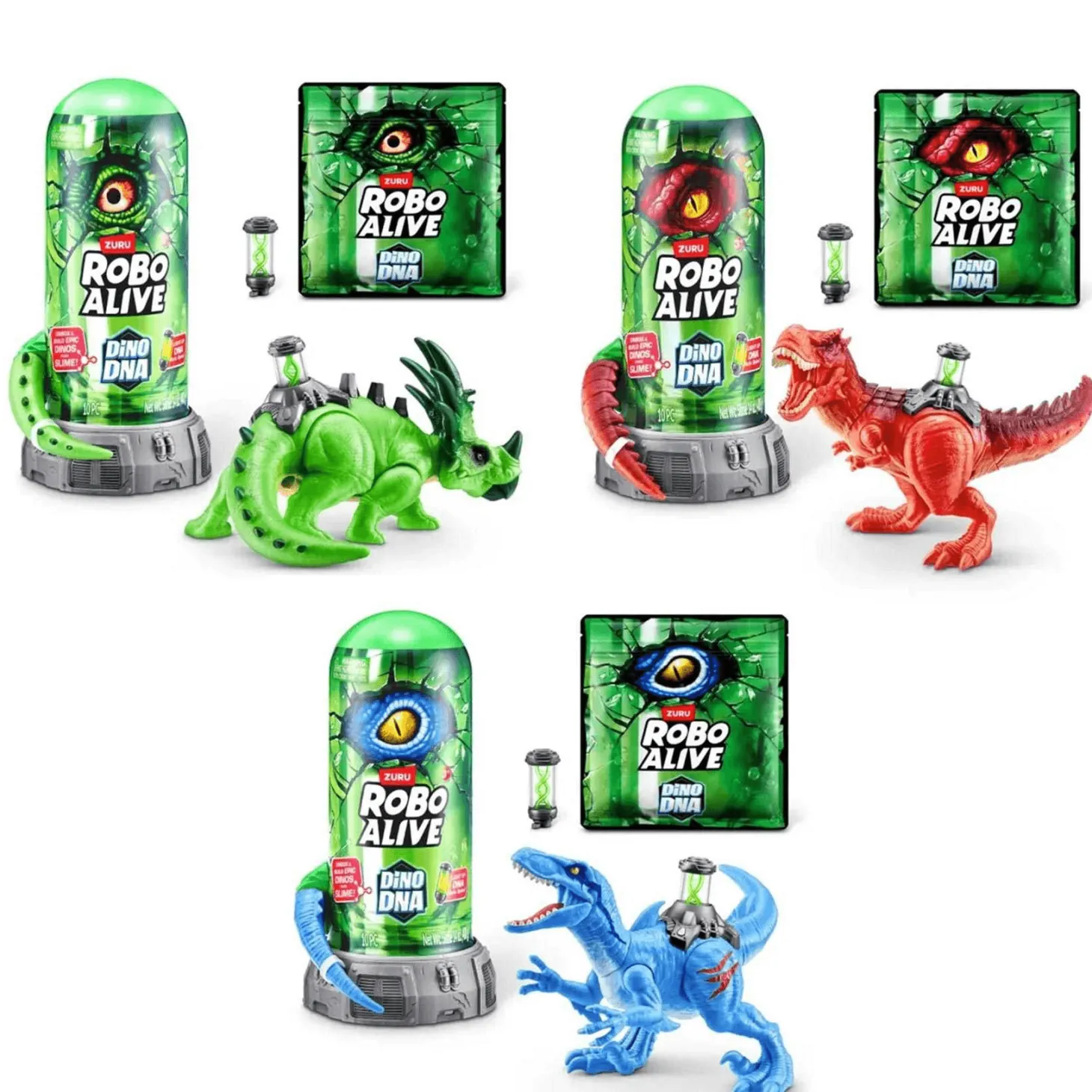Robo Alive Dino DNA Playset surtido