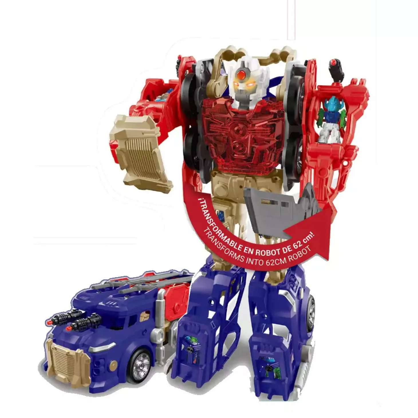 Robot Transformable Camión 5 en 1