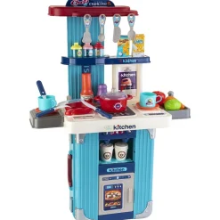 Role Planet Trolley Chef Super Chef – Cocina de juguete con más de 20 accesorios, luz y sonido (3+)