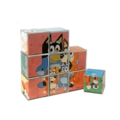 Rompecabezas 9 Cubos Bluey